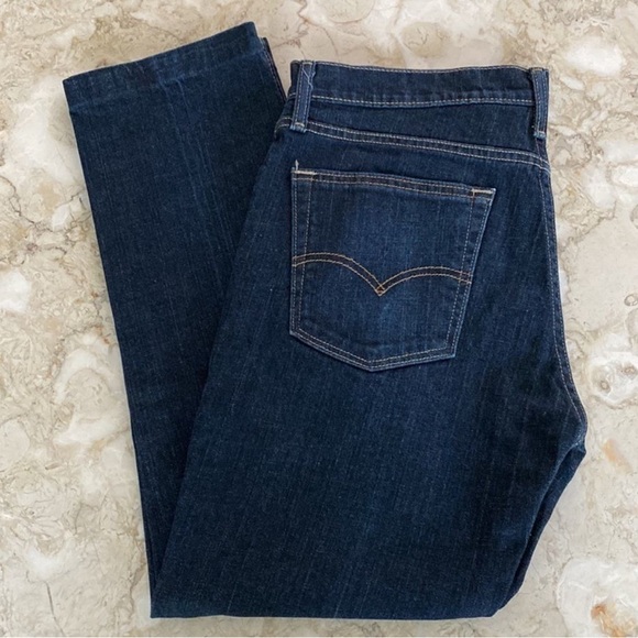 Levi’s 511 Dark Denim Slim Straight Leg Jeans - Picture 4 of 4